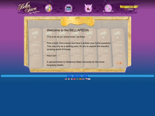 phasergames/bellapedia screenshot