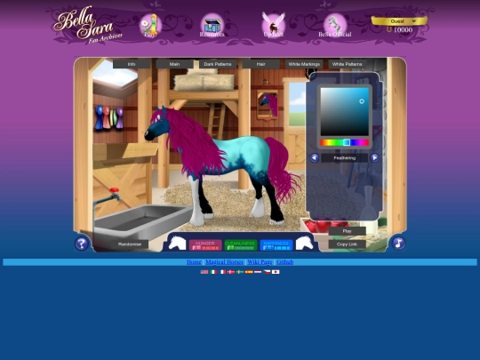phasergames/stablesrecreation/dressup screenshot