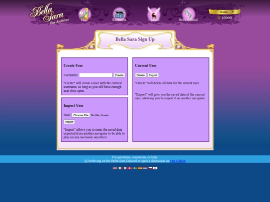 signup screenshot