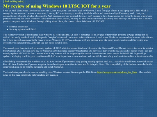posts/review-of-windows-10-iot-ltsc screenshot
