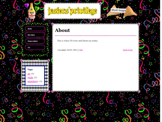 info/about screenshot