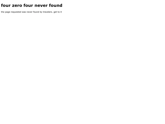 not_found screenshot
