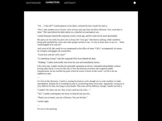 Fanfic_en screenshot