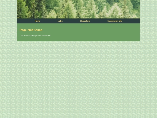 not_found screenshot