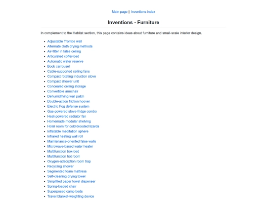 inventions/furniture/liste screenshot