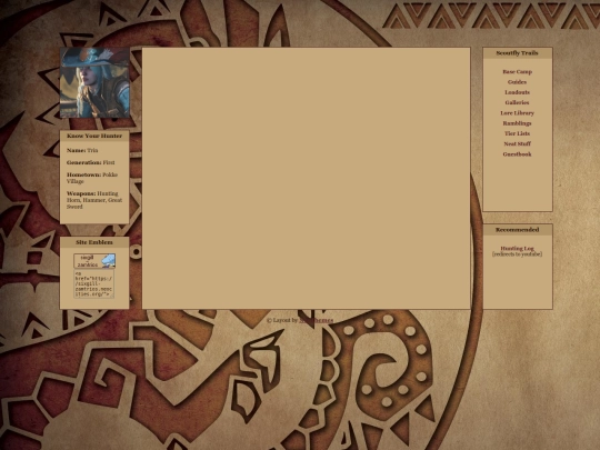ramblings screenshot