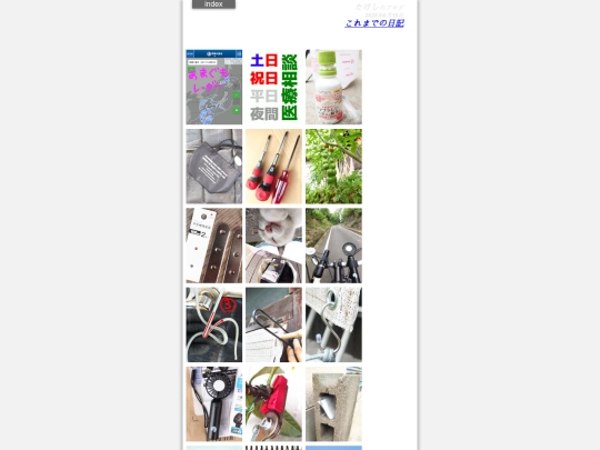 diaryindex screenshot