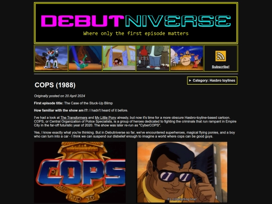 COPS screenshot