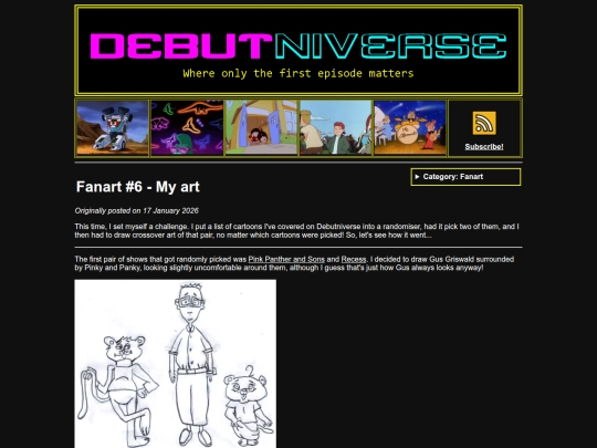 Fanart6 screenshot