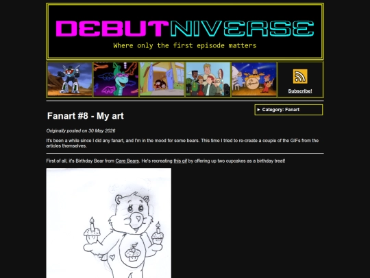 Fanart8 screenshot