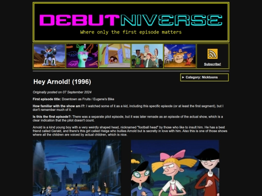 HeyArnold screenshot