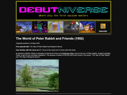 PeterRabbit screenshot