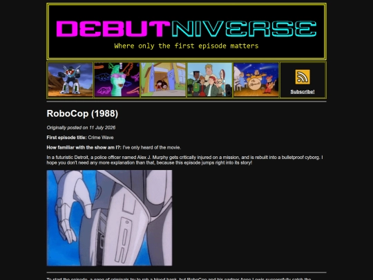 RoboCop screenshot