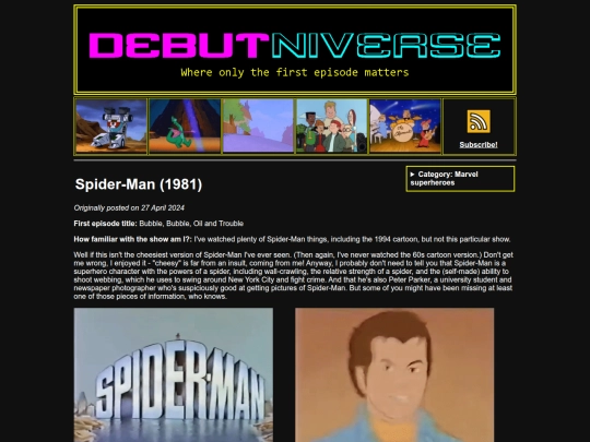 SpiderMan1981 screenshot