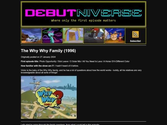 WhyWhyFamily screenshot