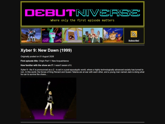 Xyber9 screenshot