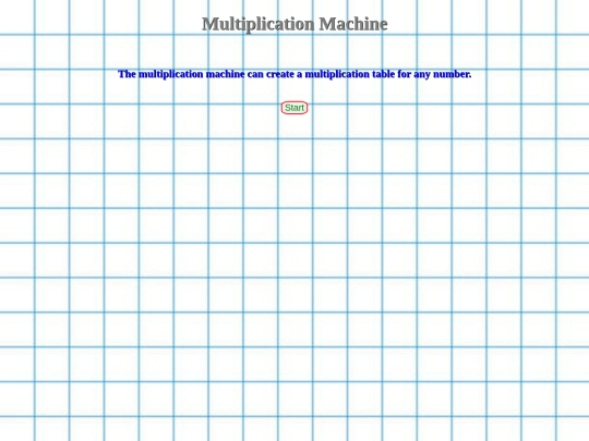 multiplymachhtml screenshot