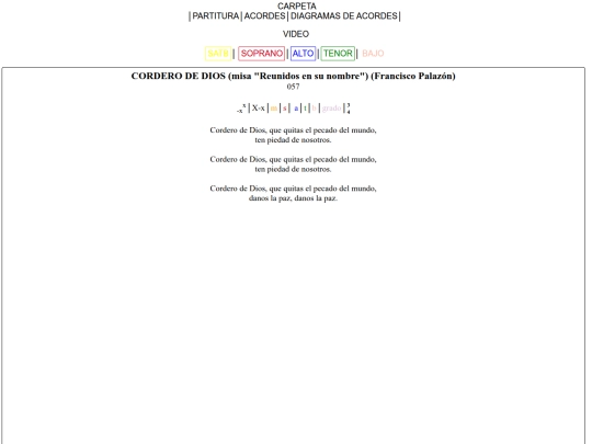 057. CORDERO DE DIOS DE PALAZÓN (REUNIDOS) screenshot