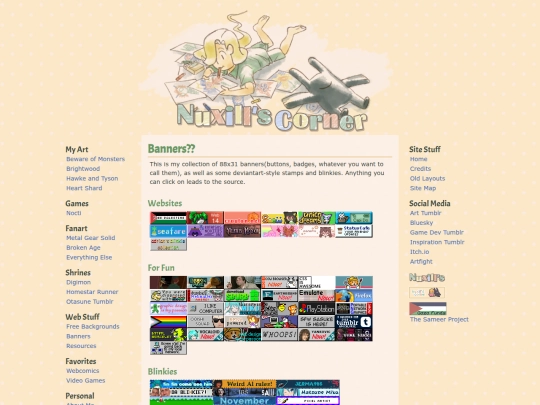 banners screenshot