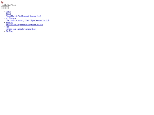 digimon/layout/headerarea screenshot