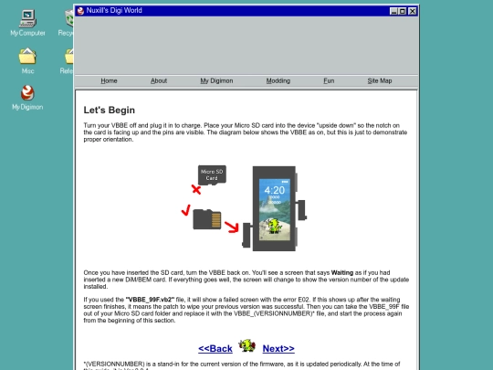 digimon/mod/step3c screenshot