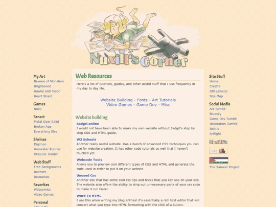 resources screenshot