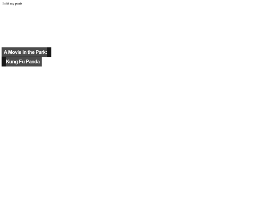 test screenshot