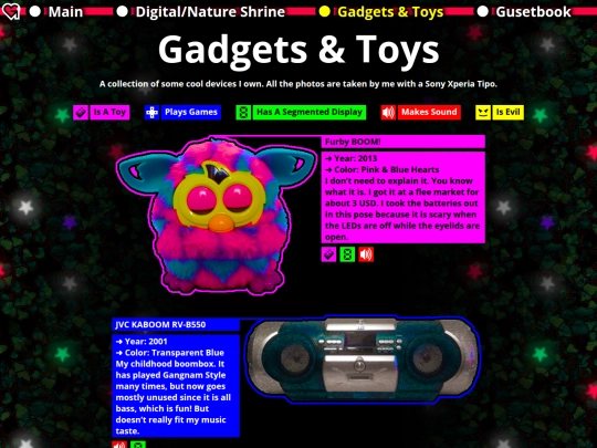 gadgets screenshot