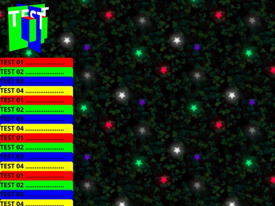 test screenshot