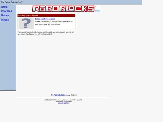contests-page screenshot