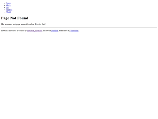 not_found screenshot