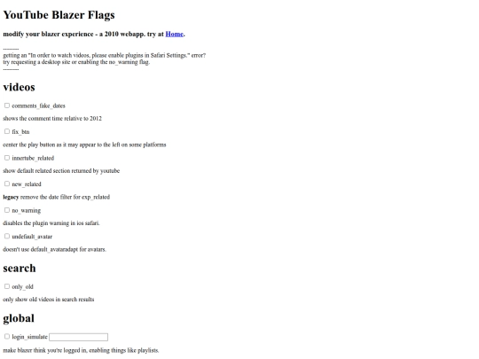 flags screenshot