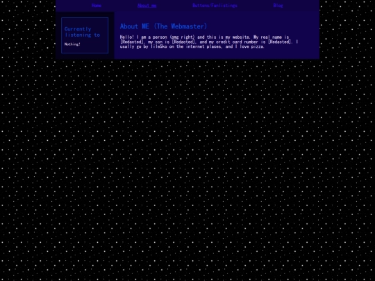 aboutme screenshot