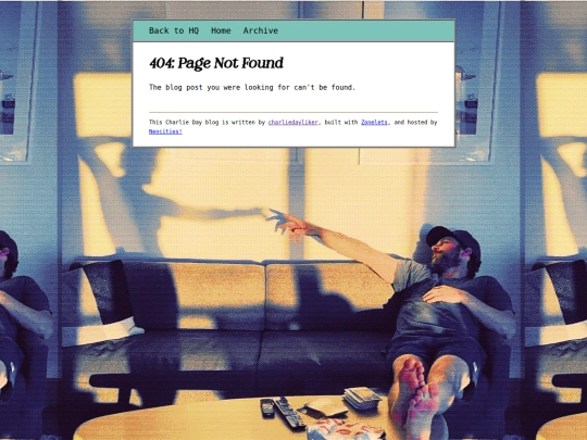 blog/not_found screenshot