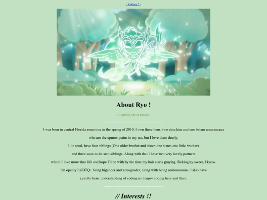 AboutCreator screenshot