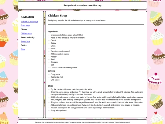 food/chickensoup screenshot