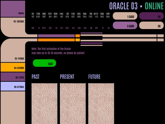 oracle3 screenshot