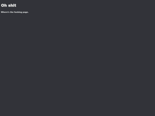 not_found screenshot