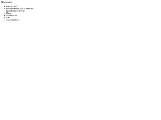 todo screenshot