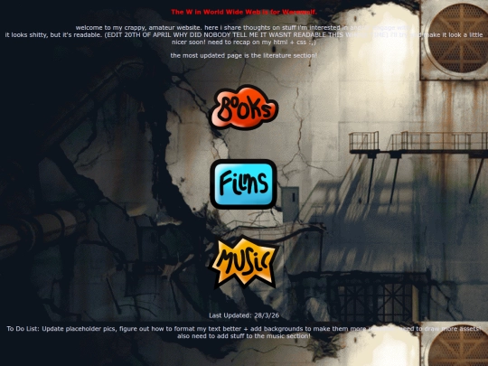 index screenshot