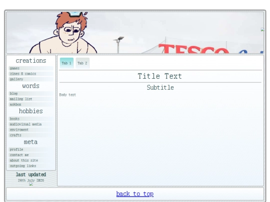 template screenshot