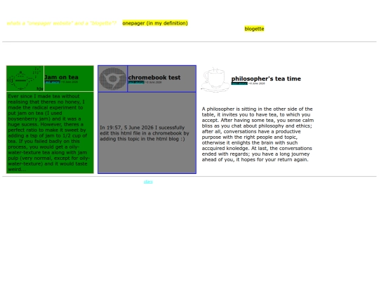 blogs/onepager screenshot