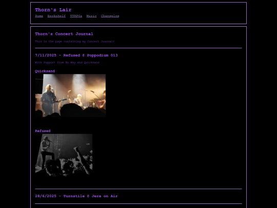 concertjournal screenshot