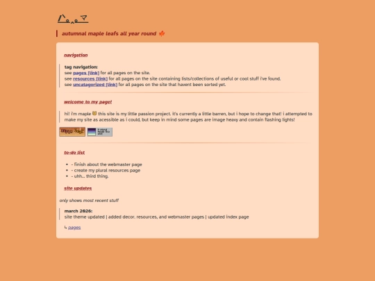 index screenshot