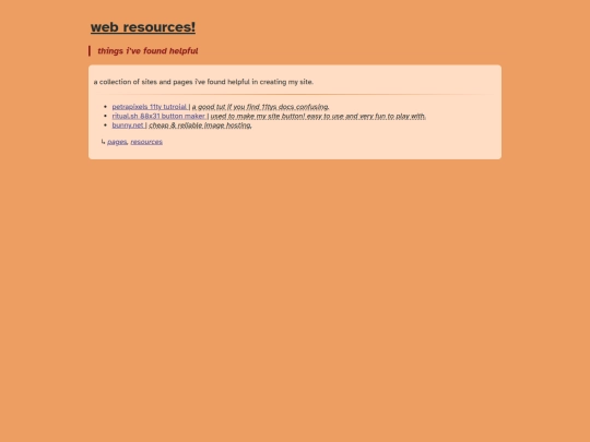 pages/resources screenshot