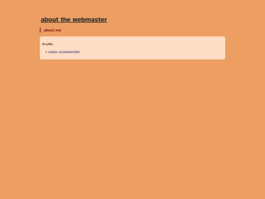 pages/webmaster screenshot