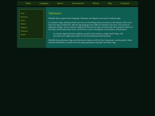 Languages/optimana screenshot