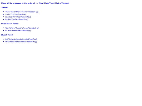 prounouns screenshot