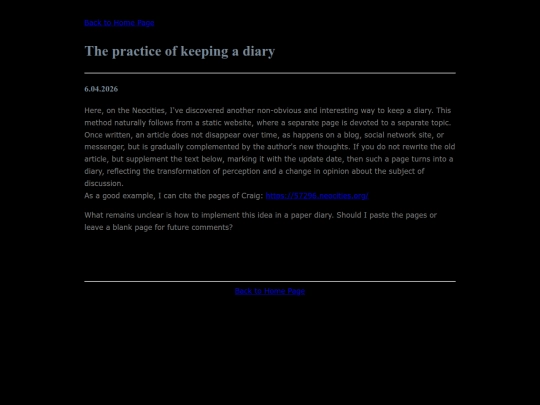keeping_diary_en screenshot