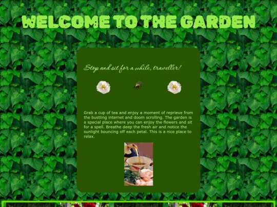 garden screenshot
